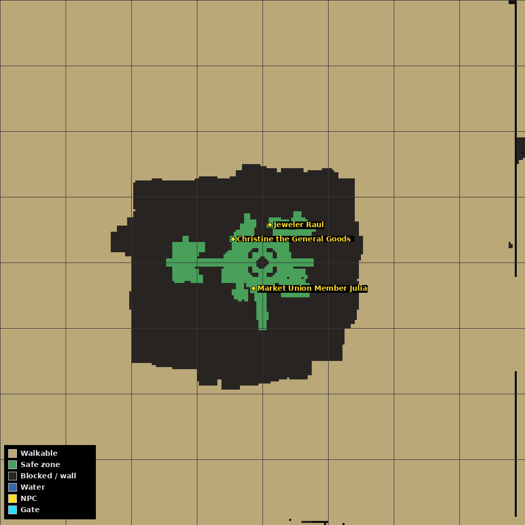 Loren Market minimap silhouette